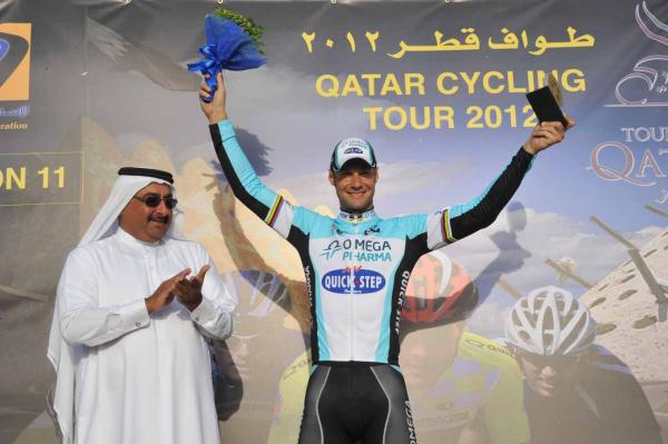 Will Boonen be a crazy Belgian fan or a rider in Qatar next year? (Photo courtesy of ASO)