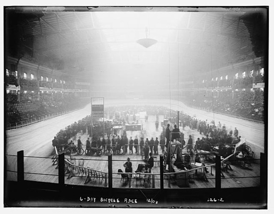 Interior of Madison Square Garden, 1908. Source: Library of Congress